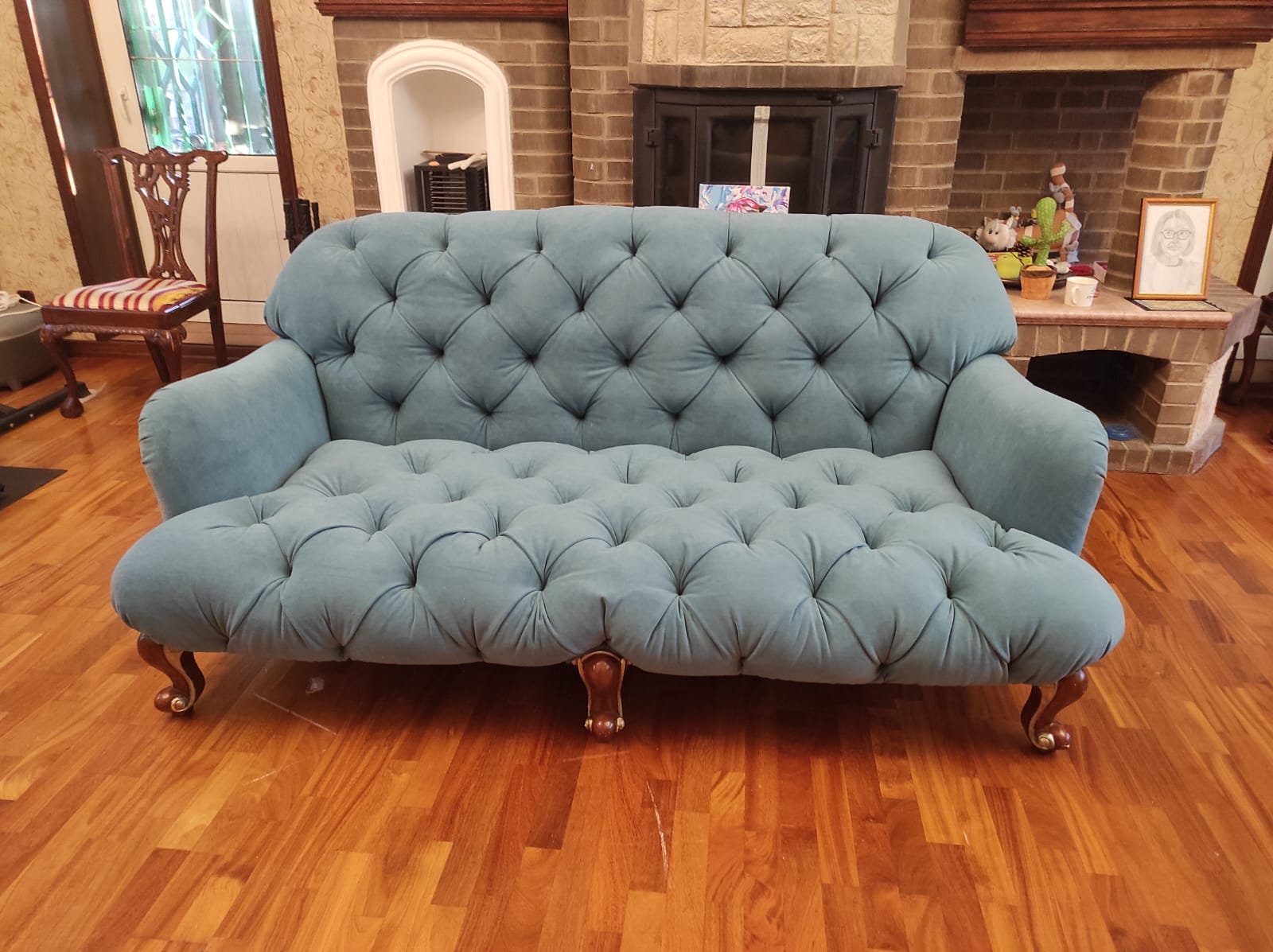 Обивка дивана. Киренск